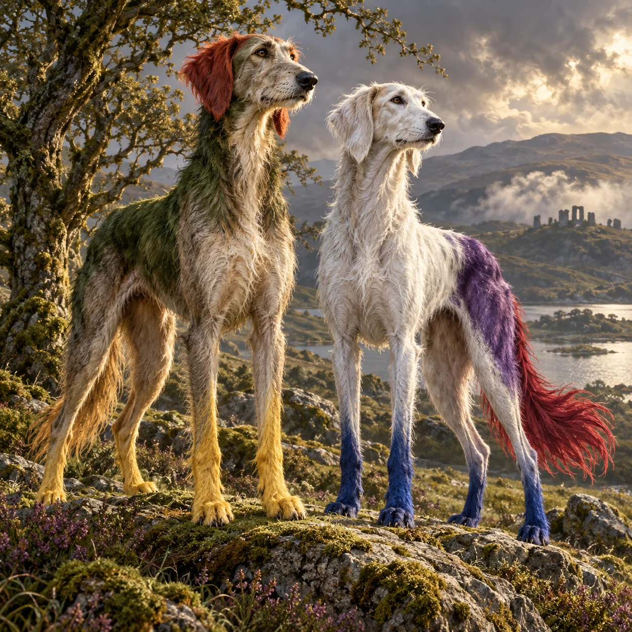 Bran and Sceólang
