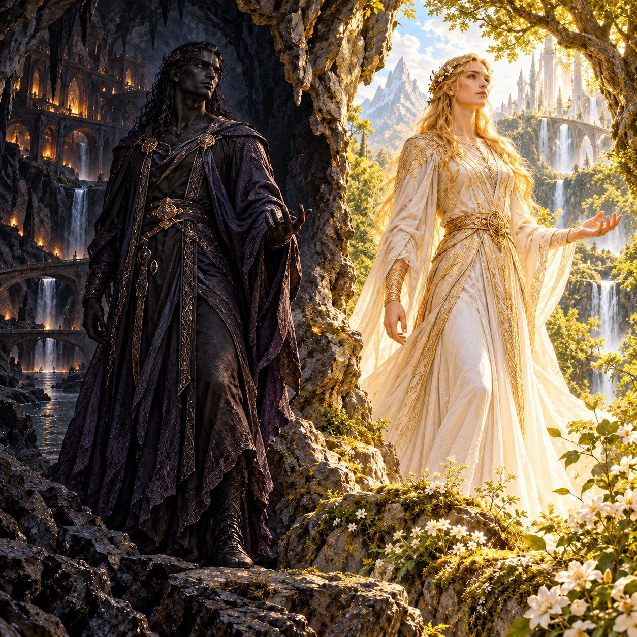 Dökkálfar and Ljósálfar