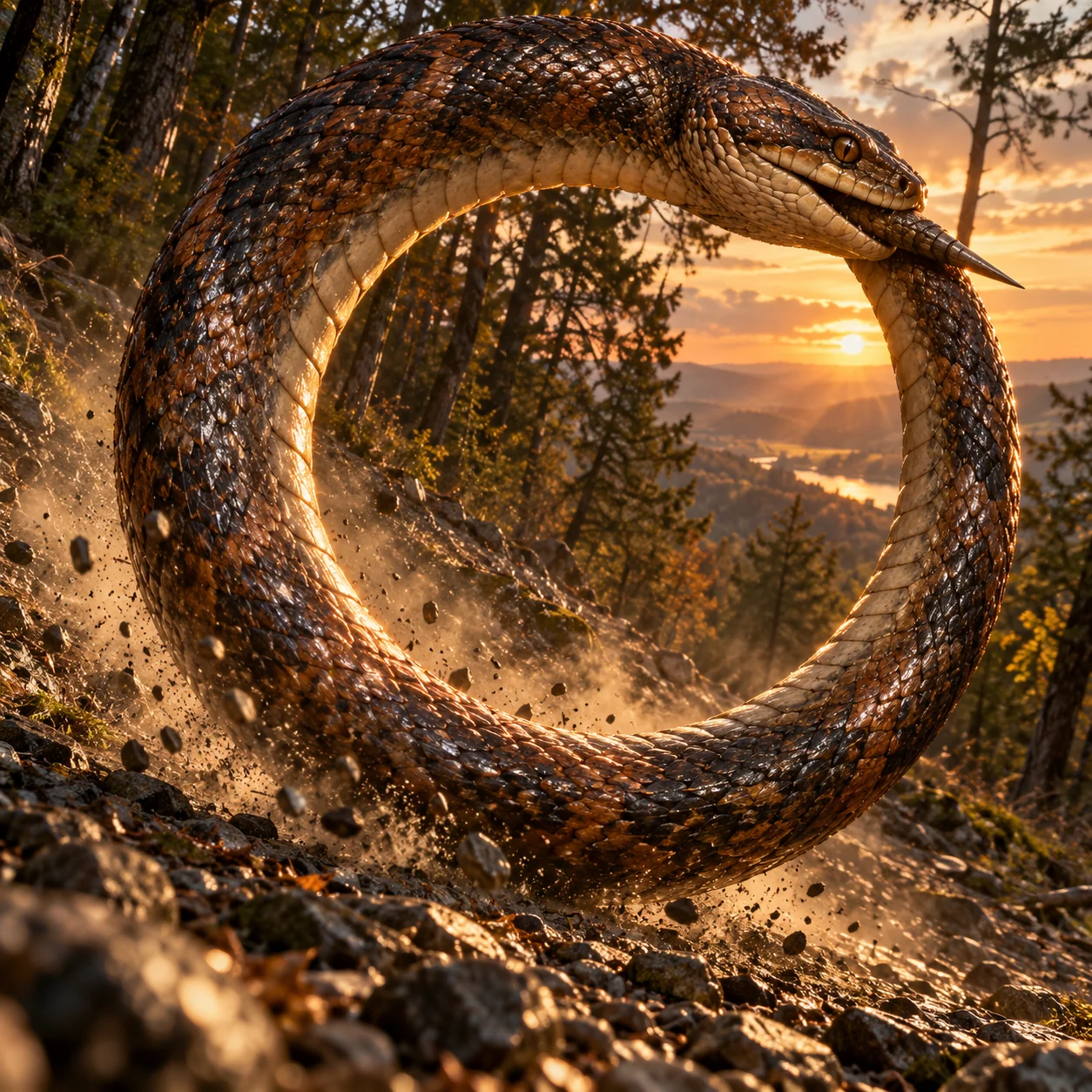 Hoop snake