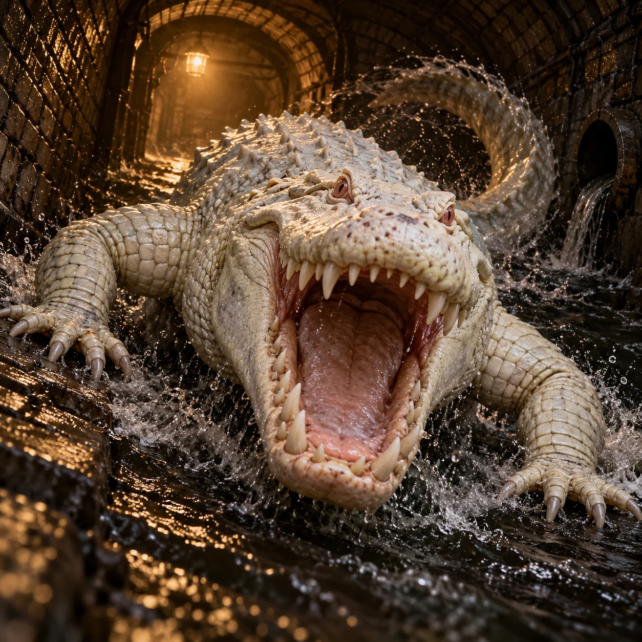 Sewer alligator